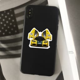 50pcs Cool Car Sticker, Racing Car Sticker and Decals for Kids, Phone Case, Guitar, Scooter, Laptop, Kettle Decoration Stickers