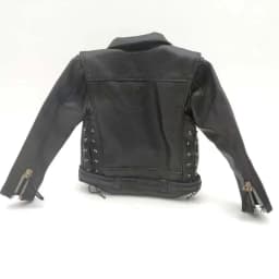 Male Soldier 1/6 Pu Leather Jacket Punk Costume Willow Nail Loose Coat Clothing Model for 12in Action Figure Tbl JIAOUOL Doll