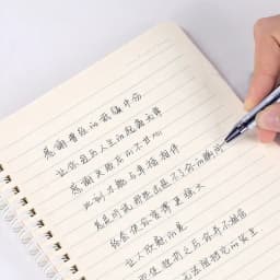 4 Pcs/set 0.28mm Ultra Fine Gel Pen Creative Large Capacity Black Ink Signature Pen Student Writing Supplies Stationery Gifts