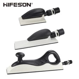 HIFESON Manual Sanding Block Dust Extraction Hand Sandpaper Holder Dust Free Sanding Pad For Abrasive 70*125mm 70*198mm 70*400mm