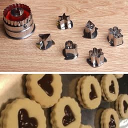 7PCS Diy Cooking Cake Cookies Pastry Cutter Fruit Vegetable Slicer Mold Baking Cooking Mold Tools Cutter Bakeware