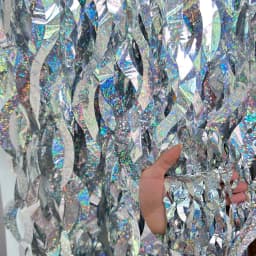 New Foil Fringe Laser Curtains Party Decorations Photo Backdrops for Birthday Wedding Christmas Graduation Party Decor