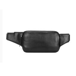 Small Leather Sling Crossbody Chest Bag Lightweight Daypack Slim Anti-Theft Cross Body Bag Over Shoulder Backpack Pack Man Woman