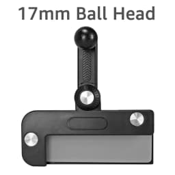 Car Screen Phone Stand Base for Tesla Model 3/Y/X/S 17mm Ball Head Base for Energy Vehicle Display Screen Phone Holder Mount
