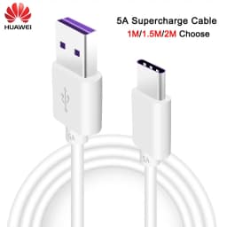 Original Huawei P20 4.5V 5A Supercharge Quick Charger 22.5W For P20 Pro P30 P40 Lite Mate 10 Mate 20 30 Pro 5A Type C Cable