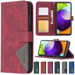 Wallet Card Magnetic Flip Leather Case For Samsung Galaxy A06 A07 A14 A15 A16 A17 A26 A27 A35 A36 A37 A52 A53 A54 A55 A56 A57