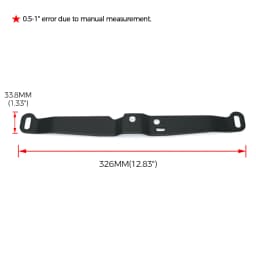 Bracket For Dual Horns For 2008-2014 Subaru WRX / STI PQY Horn Bracket WX-DHB02