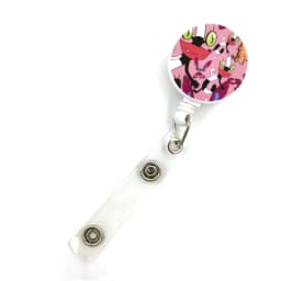 Ohh Real Monsters Cute Credit Card Cover Lanyard Bags Retractable Badge Reel Student Nurse Exhibition Enfermera Name Clips Card