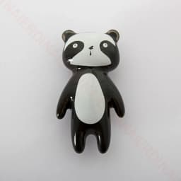 NAIERDI Cartoon Furniture Handles Animal Drawer Knob Ceramic Cabinet Handles and Drawer Pulls Lion Panda Fox Children Room