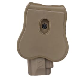 Belt Holster with MOLLE Platform, Pistol Gun Carry Case, Tactical Hunting Airsoft Waist Holster for Beretta 92, 92FS