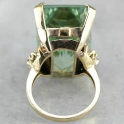 Fashionable and Exquisite Green Diamond Wedding Wedding Princess Ring Love Diamond Ring Size 5-11