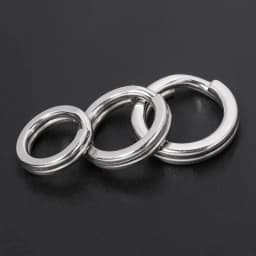 10-20pcs/lot 316 Stainless Steel Keyring Double Split Ring Key Ring For Key Chain Keychain Diy Jewelry Making Sleutelhanger