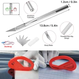 Car Wrapping Tools Kit Vinyl Scraper Cutter Film Squeegee Vinyl Spatulas Wrap Foil Tool Window Tinting Tools Car Accessories