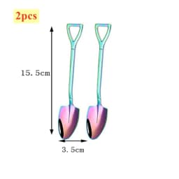 1/2/4PCS Stainless Steel Watermelon Spoon Shovel Spoon Household Creative Dessert Ice Cream Spoon Fruit Spoon Kitchen Gadgets