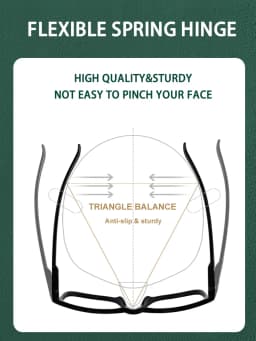 Square Frame Reading Glasses For Men Large Optical Eyeglasses Hyperopia Reading Glasses Eyewear Big Readers +1 +1.5 +2 +2.5 +3