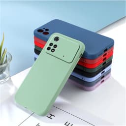 For Cover Xiaomi Poco M4 Pro 4G Case For Poco M4 Pro Capas Bumper Original Shockproof Soft Case For Poco X4 X3 M3 M4 Pro Fundas