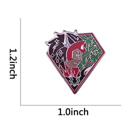 She-Ra Enamel Pin Set : Princess of Power Catra Adora Brooch Classic Nostalgic Animation Jewelry