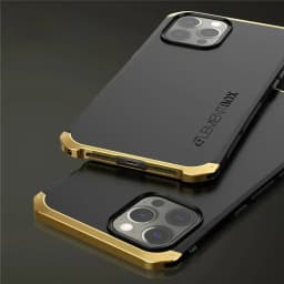 Shockproof Metal Armor Case For iPhone 11 Xs 12 13 14 15 16 Pro Max Case Aluminum + PC Cover For iPhone 12 13 Mini 14 Plus Case