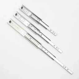 Drawer track, drawer slide, three rail drawer, guide rail, slide rail, furniture hardware fittings, slipway