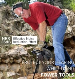 PROHEAR Shooting Ear Protection Safety Earmuffs Noise Reduction Slim Passive Hearing Protector for Huning NRR26dB