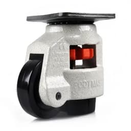 GD-40F/60F/80F LOAD 500KG,Level Adjustable Foma Wheel Adjustment Casters,Flat Support Heavy Duty Lndustrial Casters