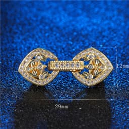 2023 Fashion Clasps Accessories DIY Jewellery Findings Components Fit Making Multi Strand Pearl Bracelet Necklace Clasp Closures