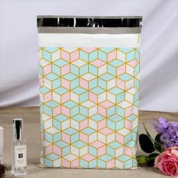 100PCS Poly Mailer Adhesive Envelope Courier Print Bag DIY Lady Panties Dress T-shirt Wedding Xmas Gift Box Packaging Pouches