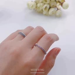 Thin Finger Rings For Women Aesthetic Accessories Dating Engagement Tiny Women's Dainty Ring Colorful Jewelry Wholesale R132