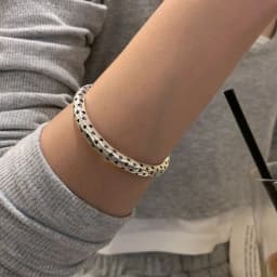 Mewanry Silver Color Bracelet for Women New Trend Punk Vintage Creative Sweet Five-Pointed Star Jewelry Birthday Gifts