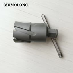 TCT Annular Cutter 12-65mm×35mm Magnetic Drill Bits With 3/4" Weldon Shank Carbide Magnetic Drill Bit For Metal Cutting Hole Saw