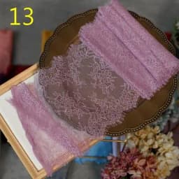 3meters/lot 20cm Width Fashion High Quality Handmade DIY Eyelash Lace Trimming, lace fabric