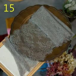 3meters/lot 20cm Width Fashion High Quality Handmade DIY Eyelash Lace Trimming, lace fabric
