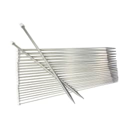 2-8mm 25cm/35cm Stainless steel Straight Knitting Needles Crochet Hook DIY Sweater weave accessories Crochet for knitting tools