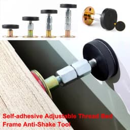 Bedside Fixator Adjustable Anti-Shake Anti-Collision Pad Self-Adhesive Anti-Bed Ring Top Wall Device For Household Stabilizer