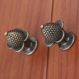 2pcs Alloy Strawberry Knobs Antique Bronze Zinc Alloy Handles Pulls w/screws 25x18mm Drawer Door Cabinet Vintage Decor w/screws