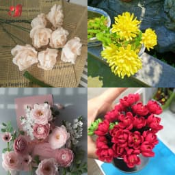 250*25cm(8ft x9.8") Colored Crepe Paper Roll Origami Crinkled Crepe Paper Craft DIY Flowers Decoration Gift Wrapping Paper Craft