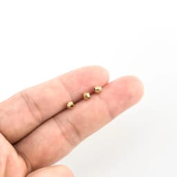 20/50pcs Brass Fishing Bead for Inline Spinner Tail Spinner Walleye Rig Spinnerbait Freshwater Bass Trout Perch Lure Making
