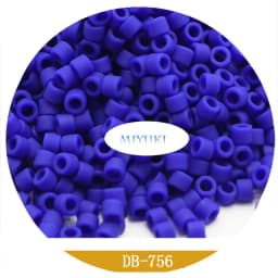 Glass Beads Japan Miyuki DB-1587 1.6mm Delica Beads Frosted Series 5 gram