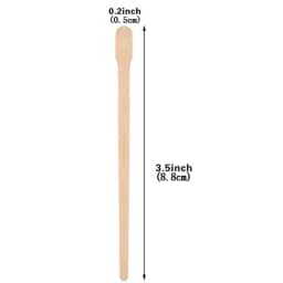 100PCS Woman Wooden Body Hair Removal Sticks Wax Waxing Disposable Sticks Beauty Toiletry Kits Wood Tongue Depressor Spatula