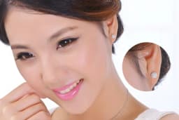 High Quality 925 Sterling Silver Rhinestones Crystal Ball Stud Earring Bead Jewelry 10mm 8mm 6mm Stud Earring For Female Jewelry