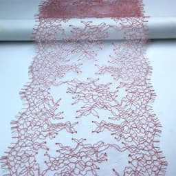 (3m/Lot) Eyelash Lace For Needlework 22.5cm IDY Lace Trim Chantilly Sewing Fabric Lace For Sewing Clothes