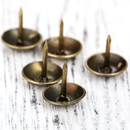 100pcs Retro Upholstery Nails Antique Bronze Decorative Tack Stud Pushpin Doornail Hardware 9x9mm