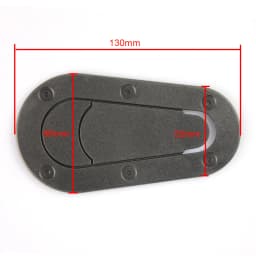 Universal Car Carbon Fiber Sticker for Hood Lock Racing Bonnet Decorative Hood Scoop Stickers for BMW Nissan AMG Mustang