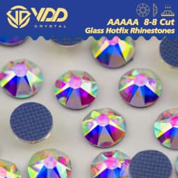 VDD AAAAA High Quality Glass Rhinestones Crystal AB Flatback Glitter Strass Stones For Nail Art DIY Crafts Clothes Decorations