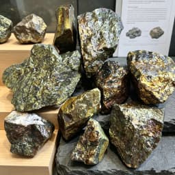 Natural Copper Ore Chalcopyrite Mineral Containing Gold Silver Crystal Stone Teaching Collect Specimens Experimental Home Decor