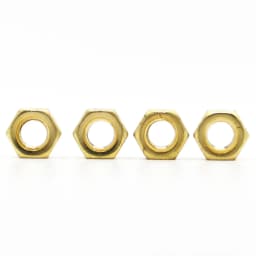 1-50pcs M1.6 M2 M2.5 M3 M4 M5 M6 M8 M10 M12 M14 M16 DIN934 Brass Nuts Copper Hex Hexagon Nut