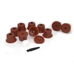 10PCSHigh Quality Reusable Coffee Filter Capsules for Caffitaly Refillable Plastic Coffee Pods Fit for Caffitaly Refill Capsule