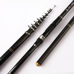 Black Carbon Sensitive Tips Rocky Fishing Rod 4.5m 5.4m 6.3m 7.2m Spinning Saltwater feeder Rod Float Fishing