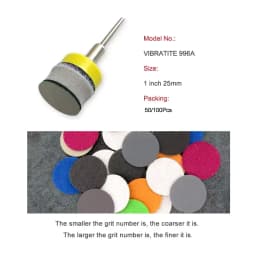 50/100pcs 1inch 25mm Wet Dry Sandpaper 60-10000 Grit Sander Discs Waterproof Abrasive Sandpaper Sheet for Wood Paint Polishing