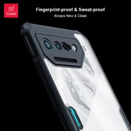 Xundd Shockproof Case for Asus ROG Phone 5 6 7 8 Pro Bumper with Airbag Cushion Corners Slim Anti-Scratch Protective Phone Cover